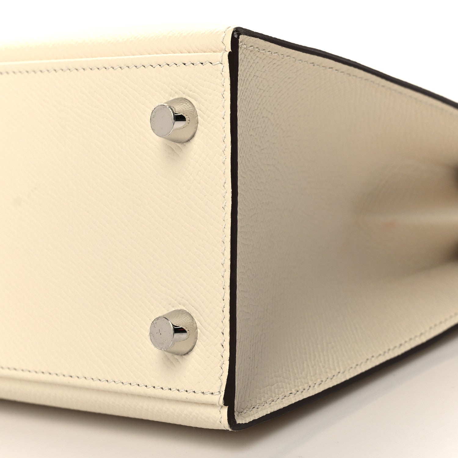 Hermes Epsom Tri-Color Kelly Sellier 25 Nata Chai Gris Meyer 9 of 9