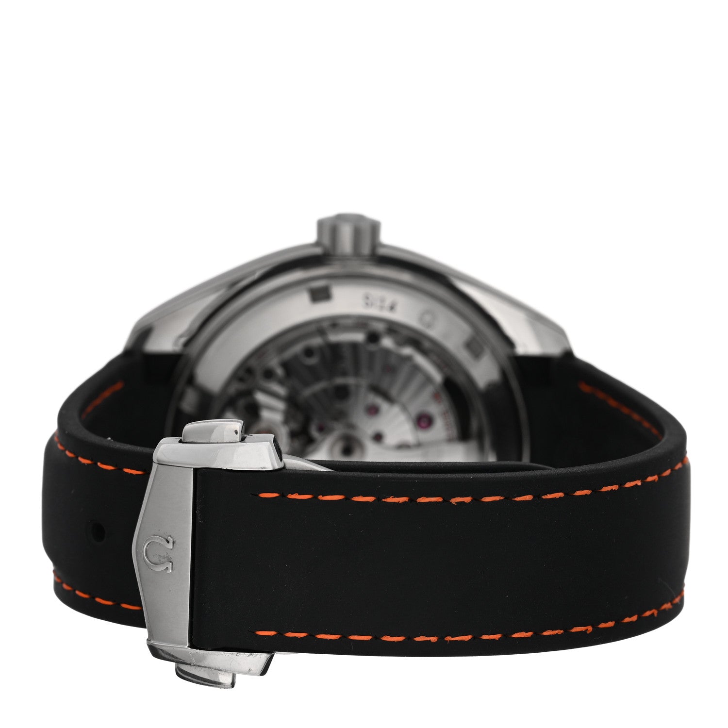 Omega Stainless Steel Calfskin 43mm Seamaster Planet Ocean GMT Co-Axial Chronometer Automatic Watch Black 232.32.44.22.01.002 3 of 4