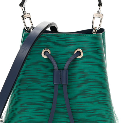Louis Vuitton Epi Neonoe BB Emerald Green Indigo 8 of 10