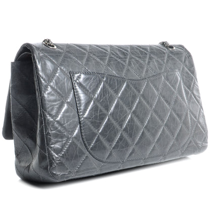 Chanel Aged Calfskin 2.55 Reissue 228 Flap Grey 3 of 8