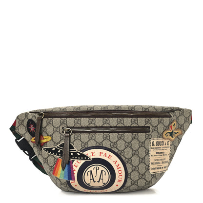 Gucci GG Supreme Monogram Courrier Belt Bag Beige New Acero 1 of 10