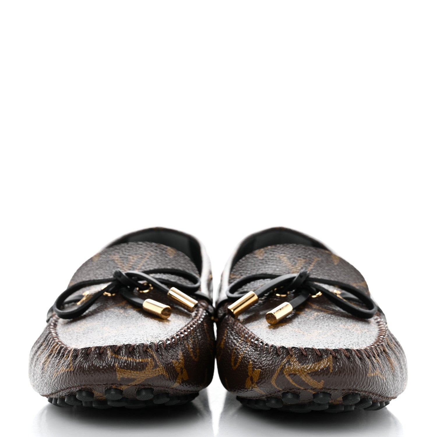 Louis Vuitton Patent Monogram Gloria Loafers 41 2 of 9