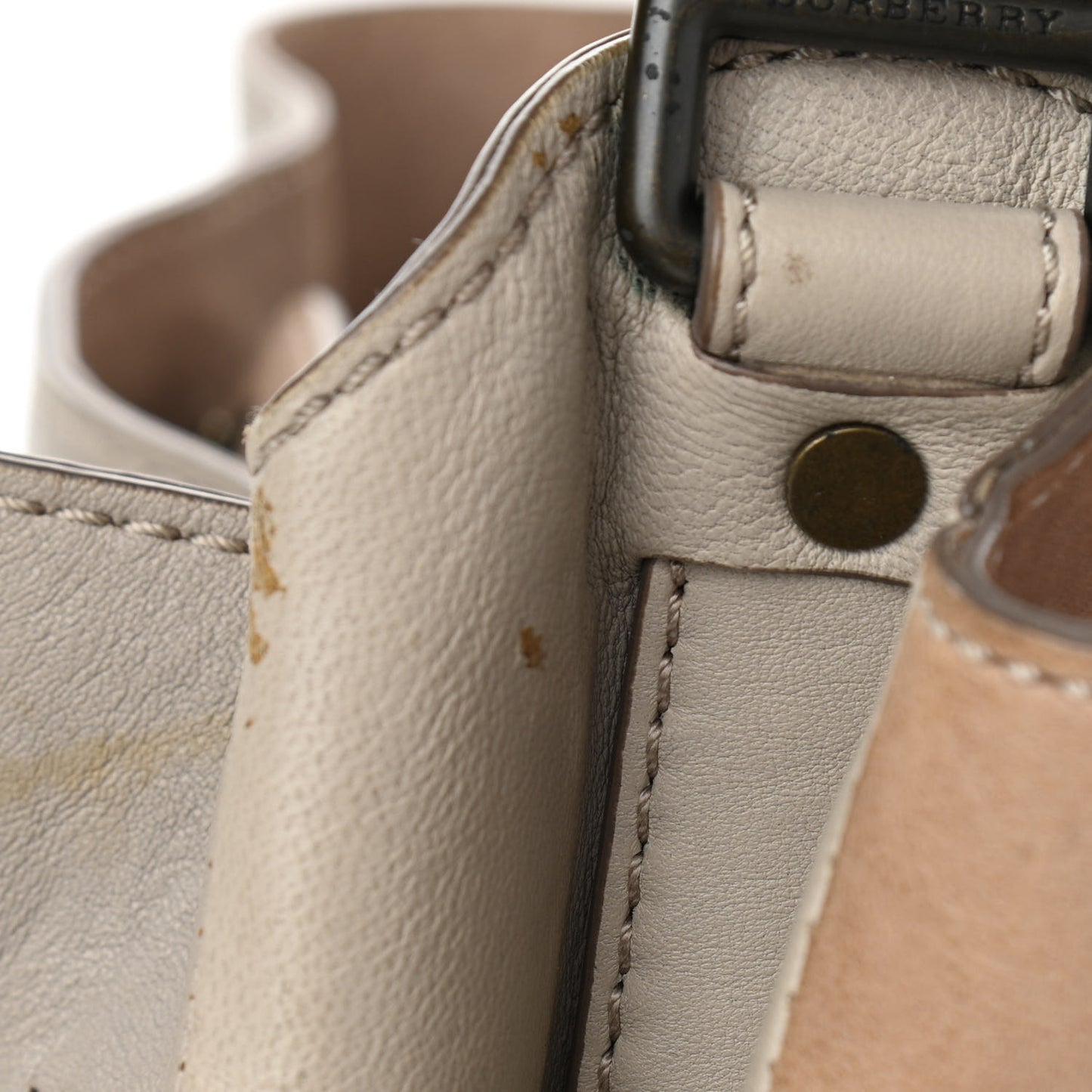 Lambskin Quilted Medium Enmore Hobo Beige