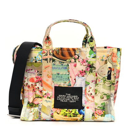 Marc Jacobs Cotton Canvas Cake The Traveler Tote Bag Multicolor 1 of 12