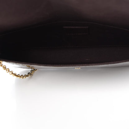 Louis Vuitton Vernis Pochette Felicie Chain Wallet Amarante 5 of 12