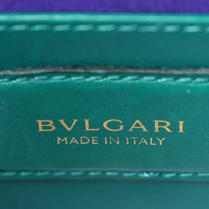 Bulgari Calfskin Serpenti Forever Crossbody Emerald Green 6 of 11
