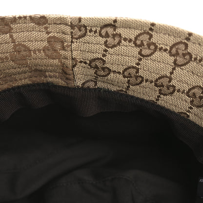 Gucci Monogram Web Bucket Hat L Brown Brown 9 of 11