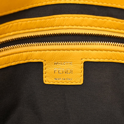 Fendi Nappa FF 1974 Embossed Baguette Mimosa 6 of 10