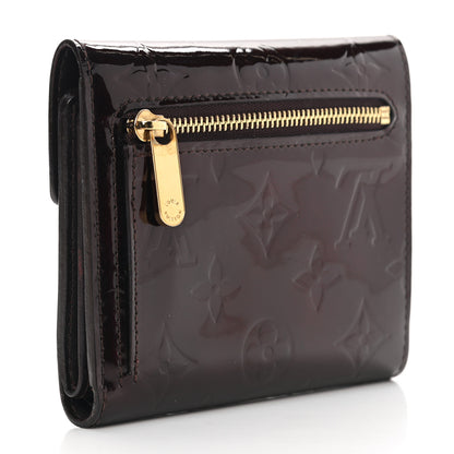 Louis Vuitton Vernis Koala Wallet Amarante 3 of 12