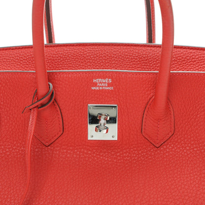 Hermes Togo Birkin 35 Rouge Casaque 14 of 23
