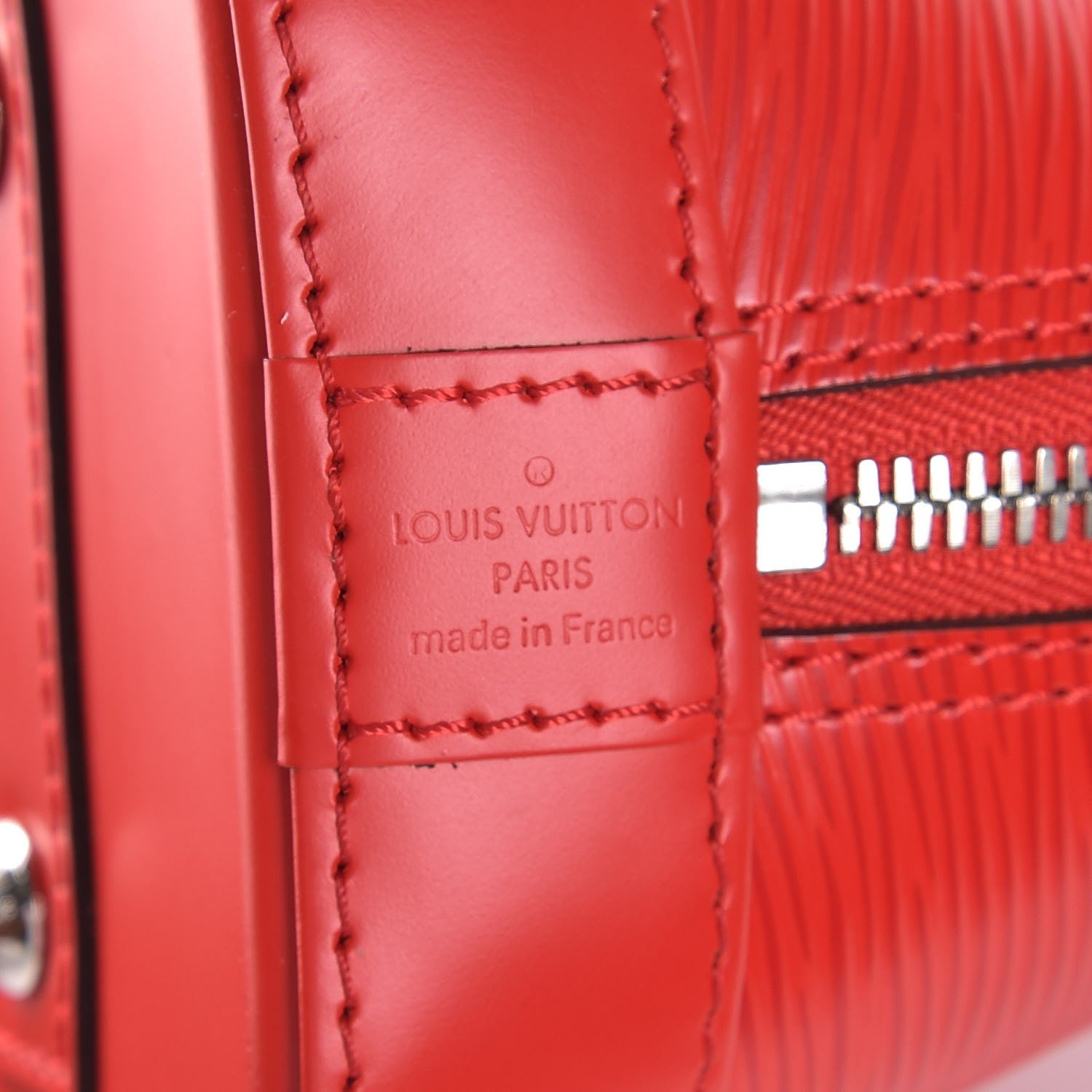 Louis Vuitton Epi Alma BB Coquelicot 7 of 10