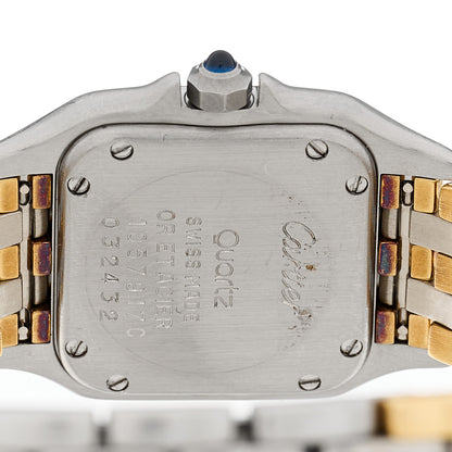 Cartier Stainless Steel 18K Yellow Gold 22mm Panthere Quartz Watch 4 of 4