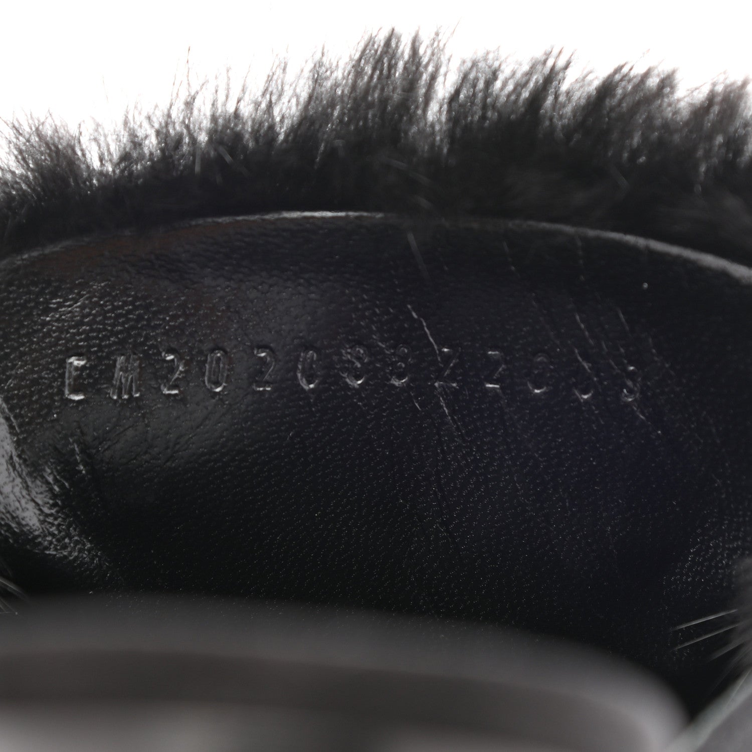 Hermes Mink Fur Suede Goatskin Trocadero Mule 36 Black 8 of 8