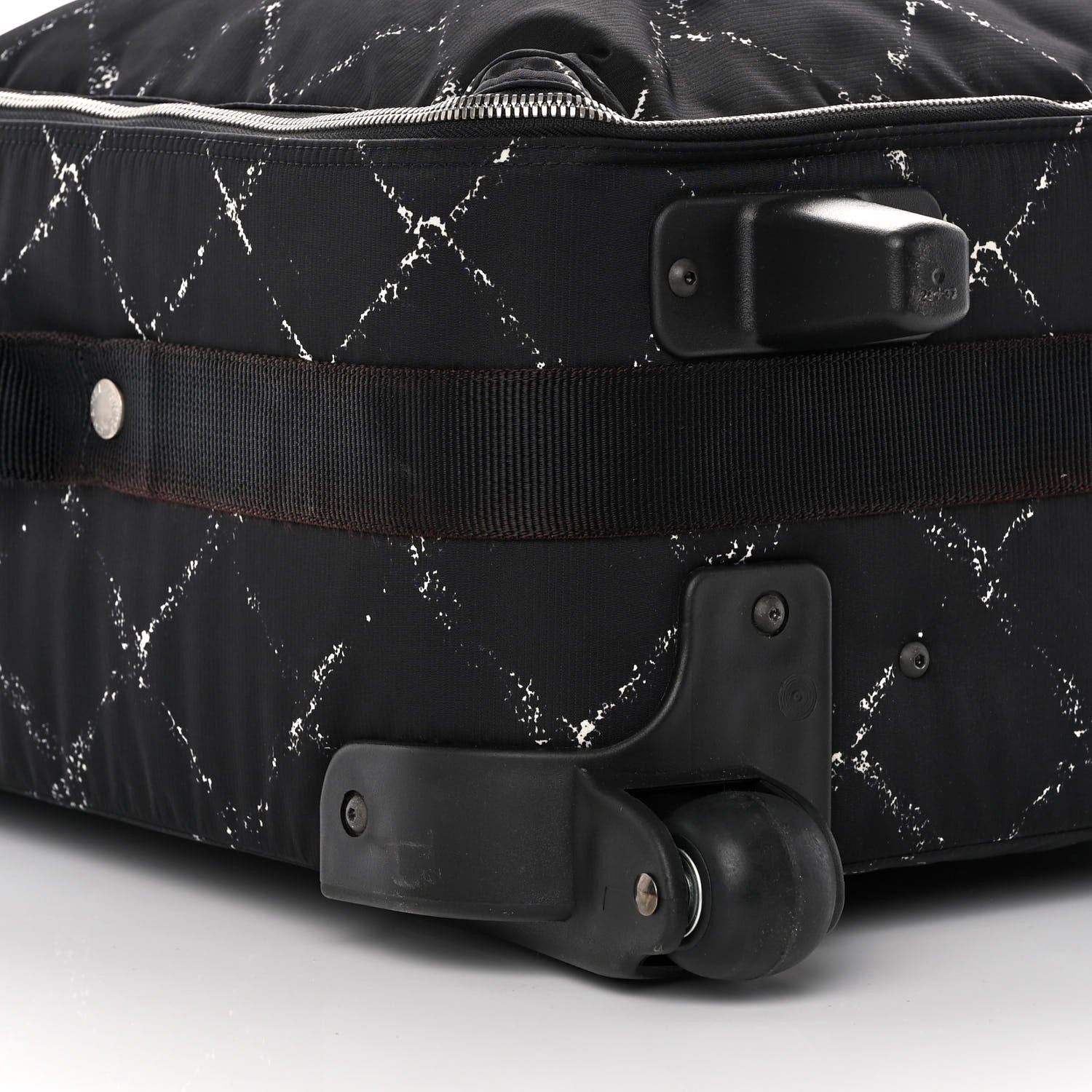Chanel Nylon Travel Travel Trolley Black 7 of 12