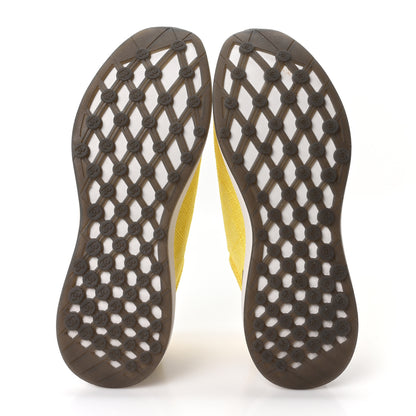 Chanel Mesh Embroidered CC Sneakers 38.5 Yellow 13 of 16