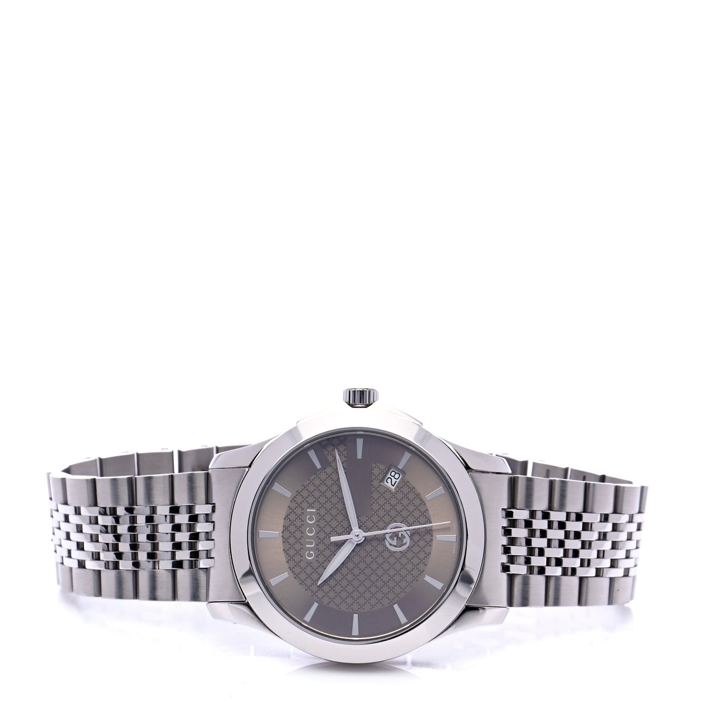 Stainless Steel 38mm G-Timeless Quartz Watch Brown