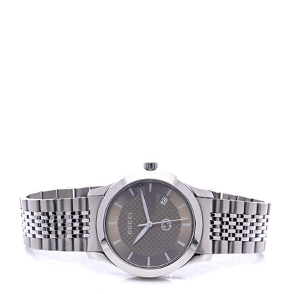 Gucci Stainless Steel 38mm G-Timeless Quartz Watch Brown 2 of 6