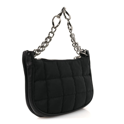 Chanel Nylon Chocolate Bar Mini Bag Black 2 of 11