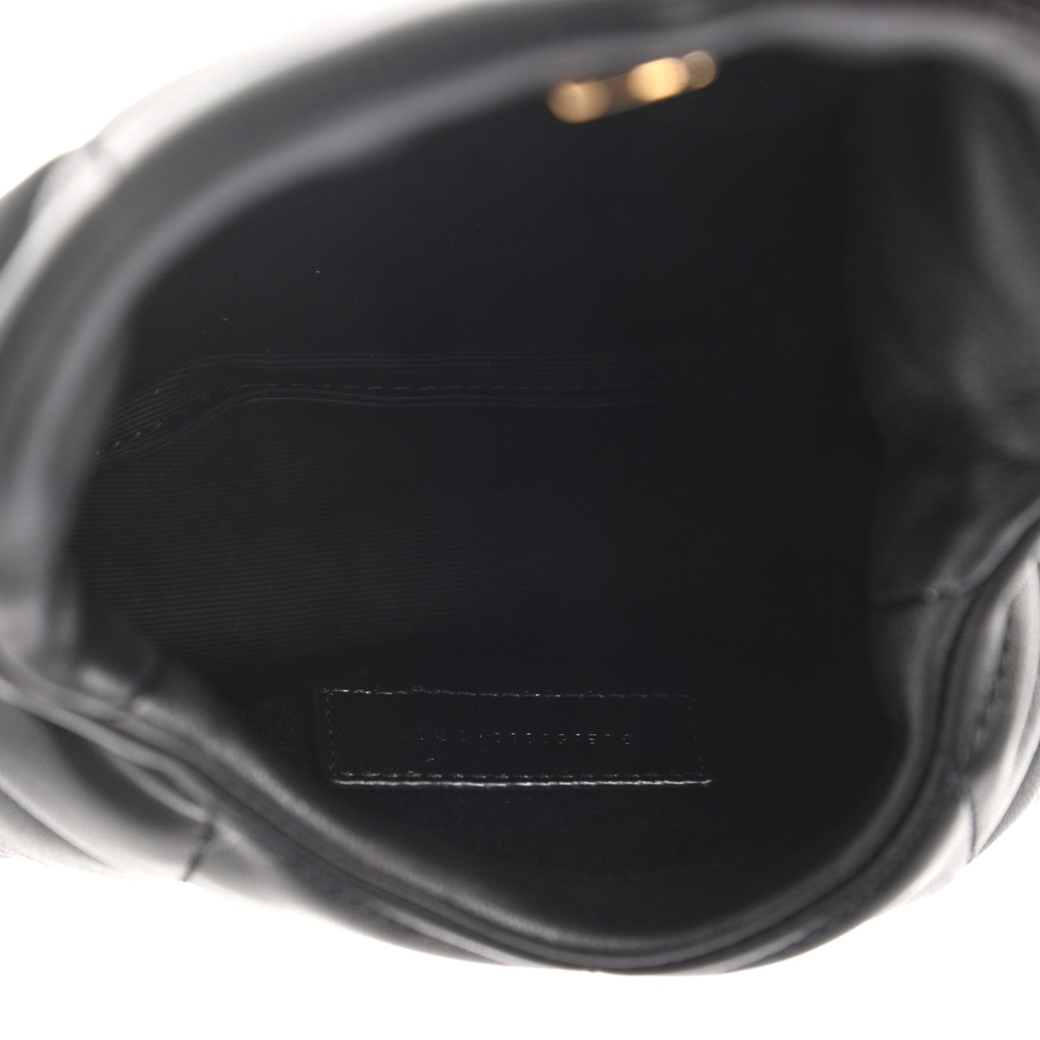 Saint Laurent Lambskin Monogram Loulou Puffer Pouch Clutch Black 5 of 7