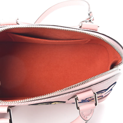 Louis Vuitton Epi Stickers Alma BB Rose Ballerine 6 of 9