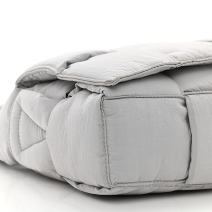 Bottega Veneta Nylon Intrecciato Padded Tech Cassette Bag Frost 11 of 15