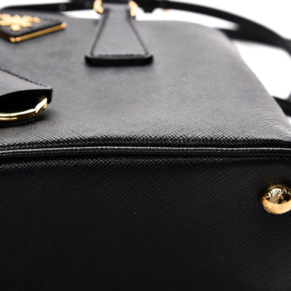 Prada Saffiano Lux Small Promenade Tote Black 11 of 13