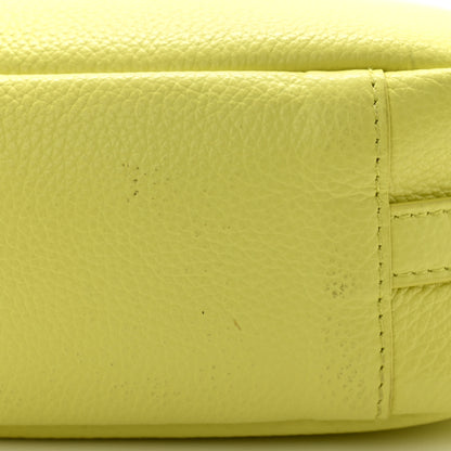 Balenciaga Calfskin Logo M Everyday Camera Bag Lime 11 of 14
