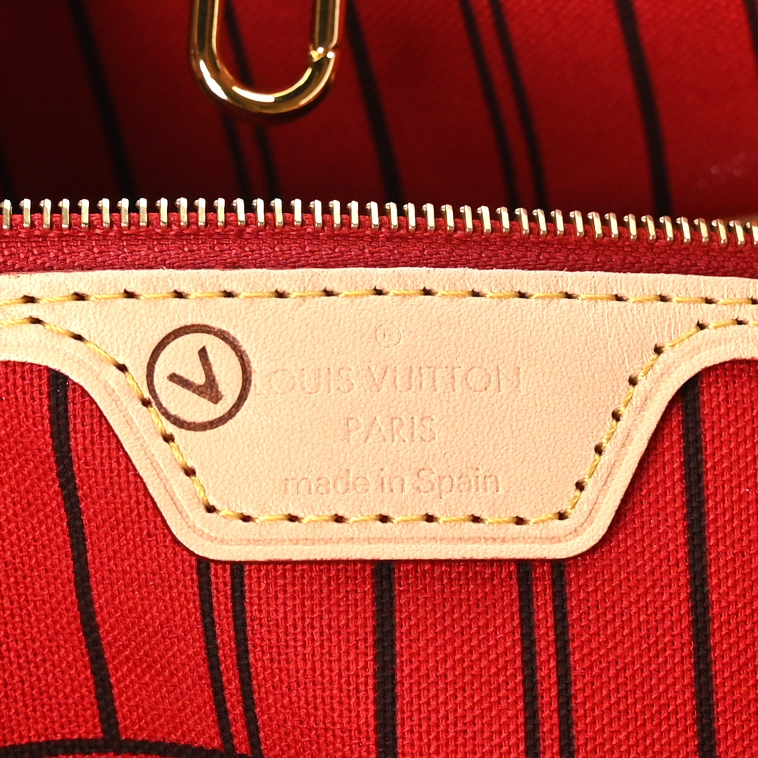 Louis Vuitton Monogram Neo Neverfull MM Cherry 7 of 10