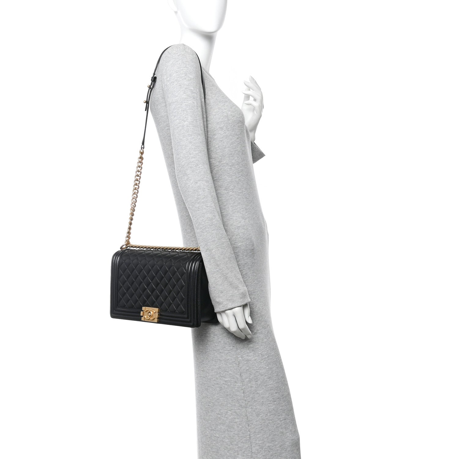 Chanel Lambskin Quilted Waist Bag Black 2 of 11