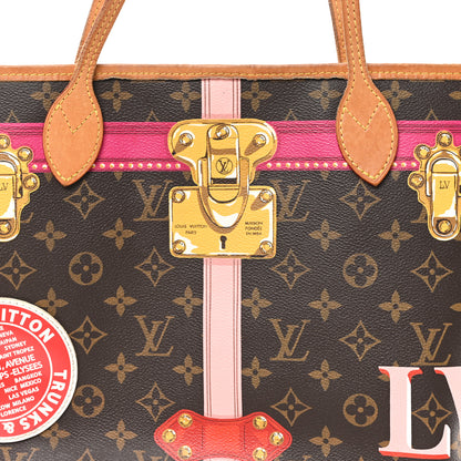 Louis Vuitton Monogram Summer Trunks Neo Neverfull MM 8 of 11