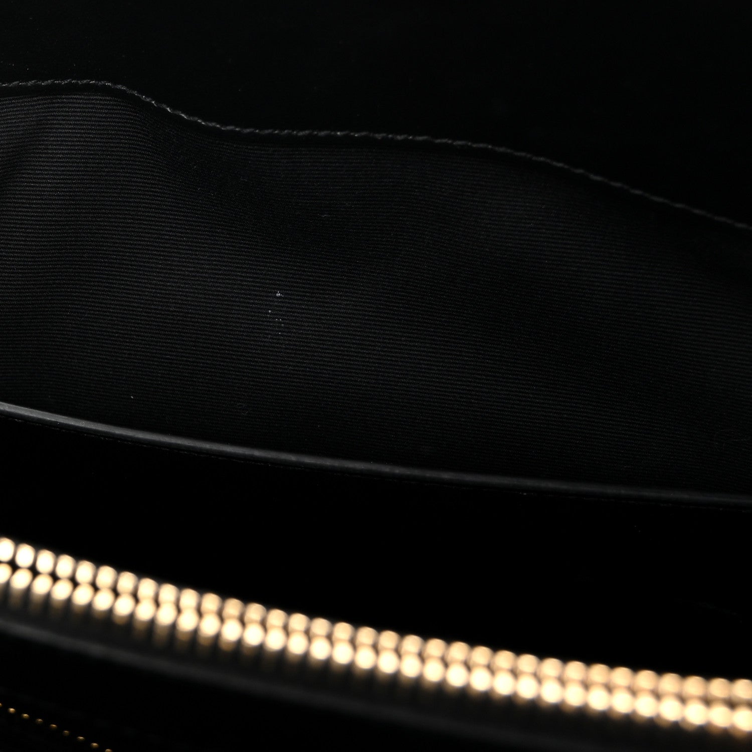 Saint Laurent Calfskin Y Quilted Monogram Large Loulou Shopper Black 12 of 12