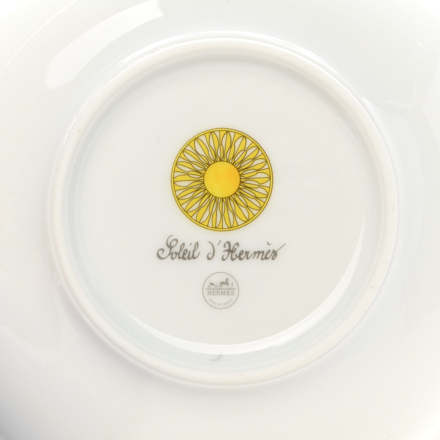 Porcelain Soleil d'Hermes Pasta Plate Set of 2