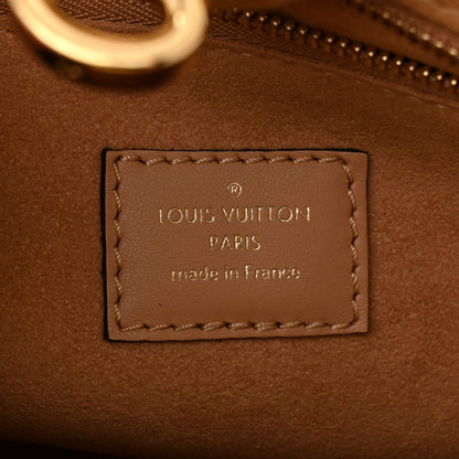 Louis Vuitton Calfskin Mahina Braided On My Side PM Arizona Brown 6 of 9