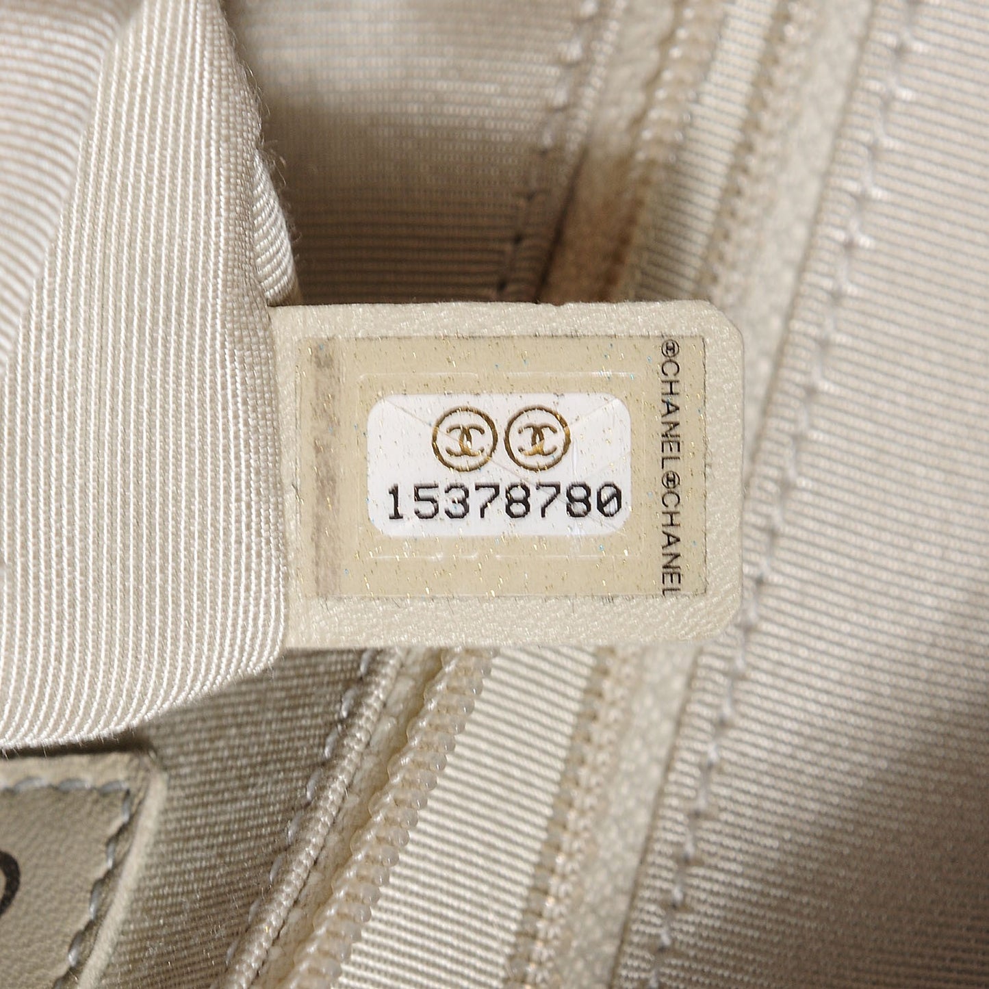 Washed Lambskin Chain Around Bowler Black