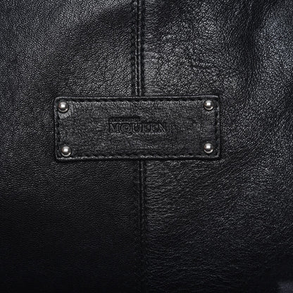 Alexander McQueen Lambskin De Manta Tote Black 6 of 12