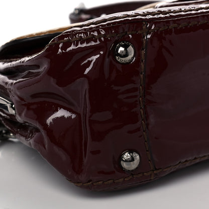 Prada Patent Turnlock Flap Shoulder Bag 10 of 11