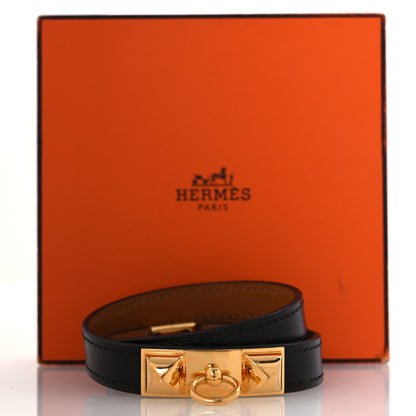 Hermes Box Rivale Double Tour Bracelet M Black 9 of 9