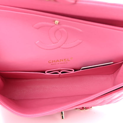 Chanel Caviar Quilted Medium Double Flap Pink 5 of 12