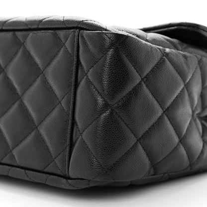 Chanel Caviar Quilted XXL Travel Flap Bag Black 10 of 10