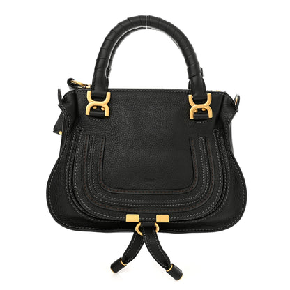Chloe Calfskin Mini Marcie Satchel Black 1 of 9