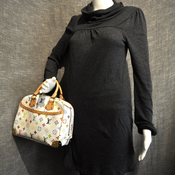 Monogram Multicolor Trouville White