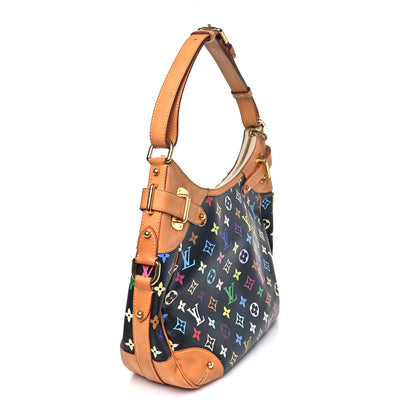 Louis Vuitton Monogram Multicolor Greta Black 3 of 9