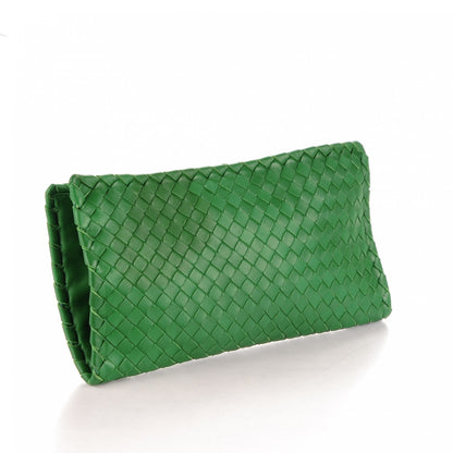 Bottega Veneta Nappa Intrecciato Turnlock Clutch Green 3 of 7