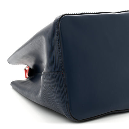 Louis Vuitton Epi Neonoe Indigo Coquelicot 9 of 10