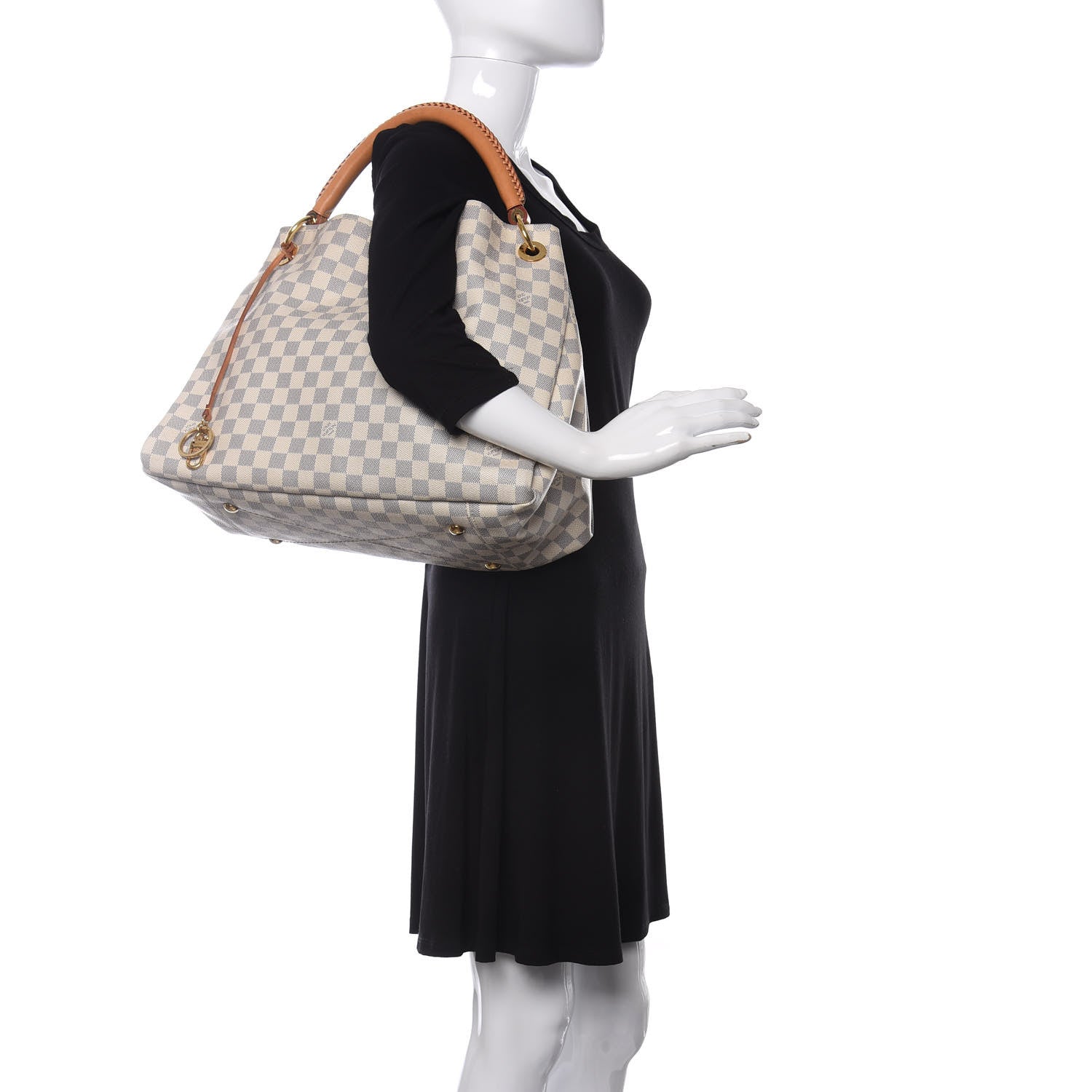 Louis Vuitton Damier Azur Artsy MM 2 of 10