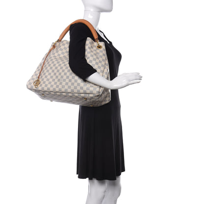 Louis Vuitton Damier Azur Artsy MM 2 of 10