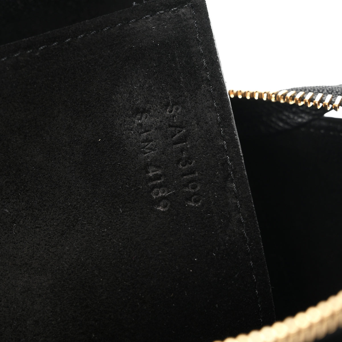 Celine Grained Calfskin Micro Belt Bag Black 8 of 11