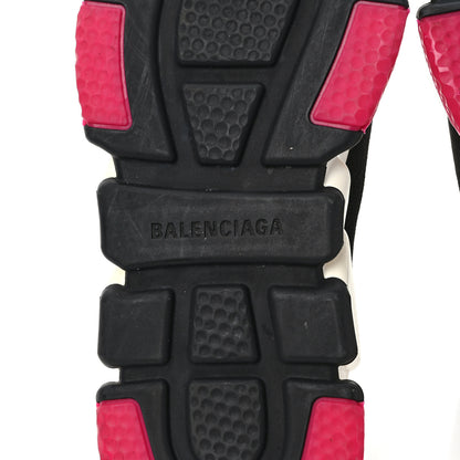 Balenciaga Neoprene Knit Womens Speed Sneakers 39 Black Pink 7 of 7