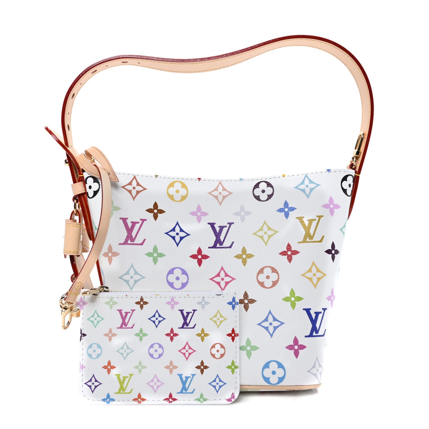 LV X TM Monogram Multicolor All In BB White