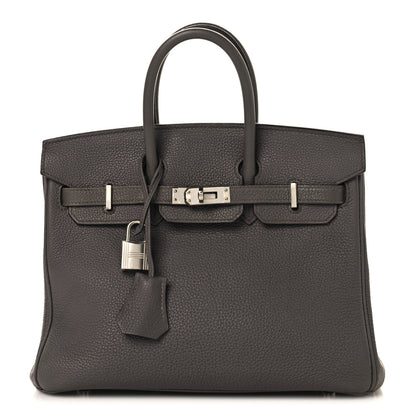 Hermes Togo Birkin 25 Etain 1 of 15